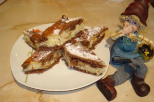 Prajitura cu branza dulce si iaurt