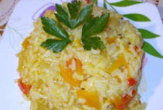 Orez cu legume