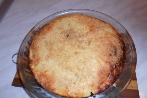 Prajitura saseasca cu branza dulce
