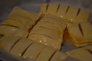 Strudel cu dovleac si nuci