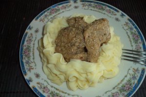 Carne de porc marinata