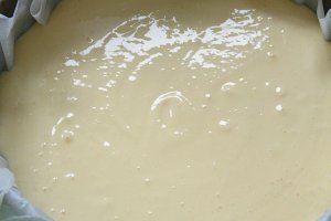 Cheesecake cu vanilie si esenta de trandafiri Dukan