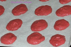 Fursecuri Catifea Roșie - Red Velvet Cookies