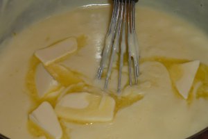 Prajitura cu piscoturi, vanilie si ciocolata