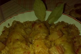 Sarmale in foi de varza murata