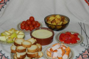 Cina cu branza fondue