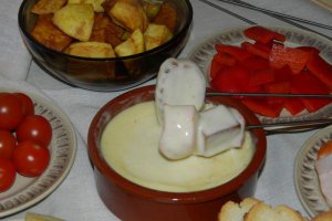 Cina cu branza fondue