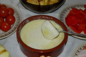 Cina cu branza fondue