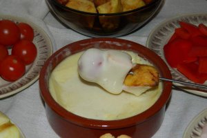 Cina cu branza fondue