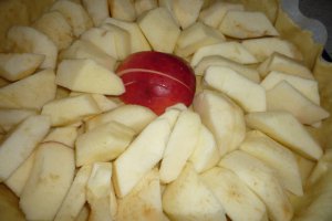 Tarta rustica cu mere si Amaretto