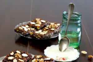 Prajitura cu fulgi din cereale
