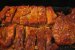 Friptura din muschi de porc marinat, cu mujdei de usturoi si rosii-6
