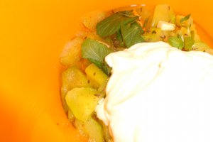 Salata turceasca de vinete cu dovlecei