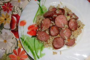 Orez cu carnat Trandafir