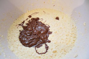 Brownies cu nuci si mix de fructe