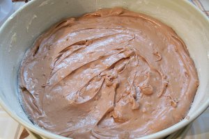 Brownies cu nuci si mix de fructe