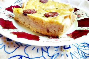 Tarta cu ceapa si carnat afumat