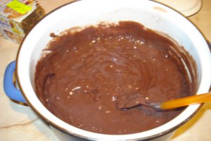 Eclere cu crema de vanilie