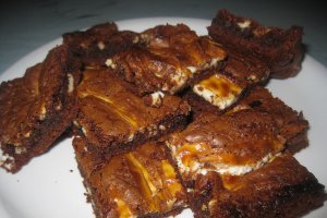 Brownies cu branza