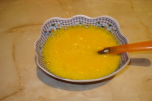 Omleta cu praz si ardei