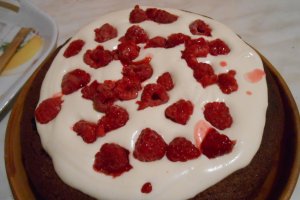 Musuroi de cartita cu zmeura