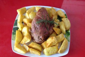 Friptura de porc cu rozmarin
