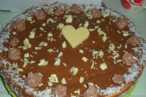 Prajitura cu crema de lapte si cocos