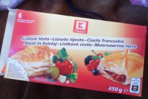 Placinta de foietaj cu ciuperci si branza
