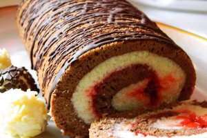 Rulada cu crema de cocos