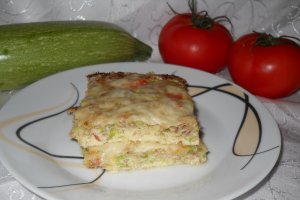 Fritatta cu ton si dovlecei