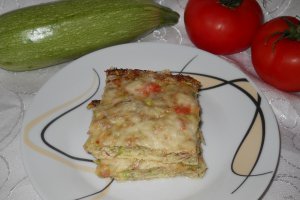 Fritatta cu ton si dovlecei