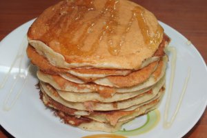 Pancakes cu banane