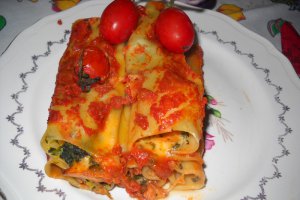 Cannelloni cu spanac