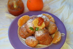 Gogosi aromate cu portocala