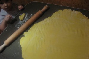 Cornulete fragede cu gem de visine