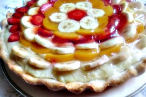 Tarta cu fructe (de post)