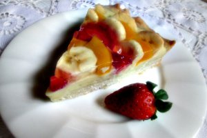 Tarta cu fructe (de post)