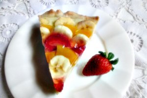 Tarta cu fructe (de post)