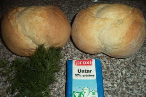 Paine aromata incalzita la cuptor