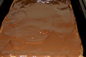 Desert prajitura cu vanilie si ciocolata