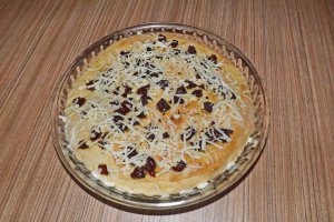 Focaccia cu rosii uscate si capere in ulei