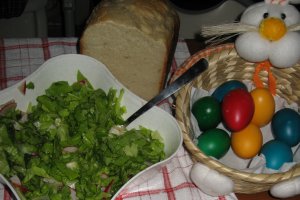 Stufat de miel in vas roman