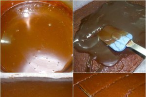 Prajitura cu ciocolata neagra si cafea