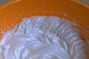 Nougat glacé cu sos caramel