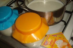 Budinca de gris cu caramel