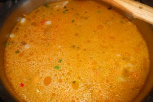 Ciorba de fasole boabe-de post