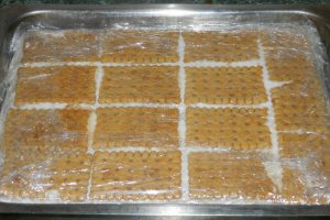 Prajitura de biscuiti si miez de lapte