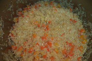 Pilaf de orez (de post)