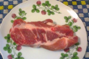 Pilaf de orez cu ceafa de porc