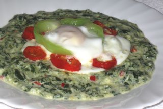 Spanac cu smantana
